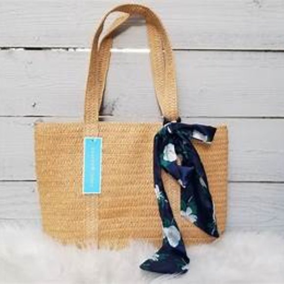 DRAPER JAMES EVERYDAY Straw tote bag - Picture 7 of 11